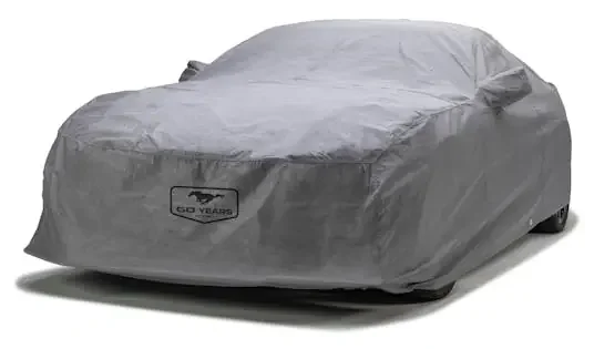 Covercraft Custom Car Covers C10828FD60IC Custom 5-Layer Indoor Car Cover with Mustang 60th Anniversary logo