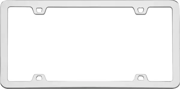 Cruiser Accessories 15030 Neo License Plate Frame (Chrome)