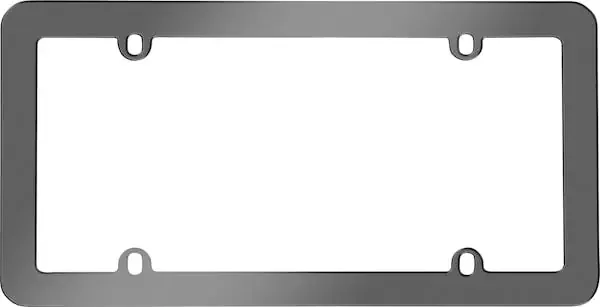 Cruiser Accessories 20820 Fashion License Plate Frame