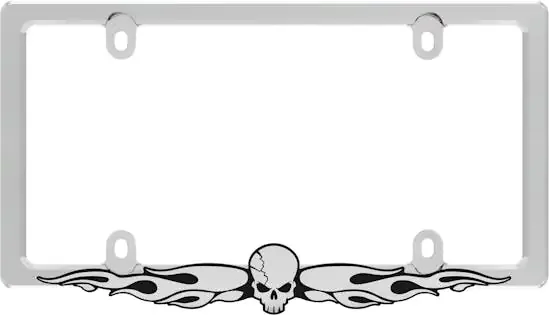 Cruiser Accessories 58530 Fashion License Plate Frame