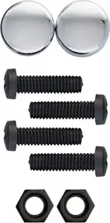 Cruiser Accessories 80553 Fastener Set (Black Nylon, Metric)