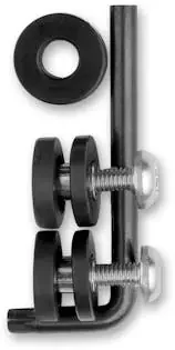 Cruiser Accessories 81400 Locking Fastener Set (Stainless Steel, Rattle Stop)