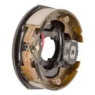 CURT 2024028246 Forward Self-Adjusting Trailer Brake Assembly, 10″ x 2-1/4″, 4 Bolt, Left Side