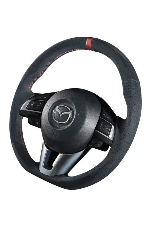DAMD STEERING WHEEL For MAZDA ATENZA GJ 12.11~16.7 SS365-M Ultra suede
