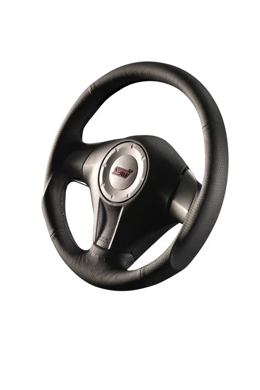 DAMD STEERING WHEEL For SUBARU EXIGA YA (A ~ G) 08/6 ~ 15/3 SS358-S-L Black stitch