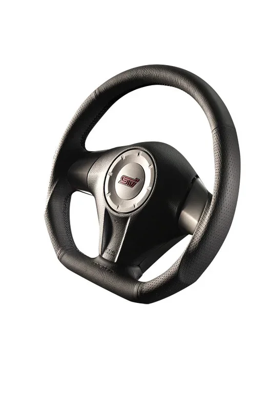 DAMD STEERING WHEEL For SUBARU FORESTER SH (A ~) 07/12 ~ SS358-D-L Black stitch