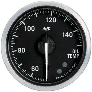 Defi Gauge Meter Advance RS Oil Temperature Meter (50 to 150 degrees C) 52mm DF13901
