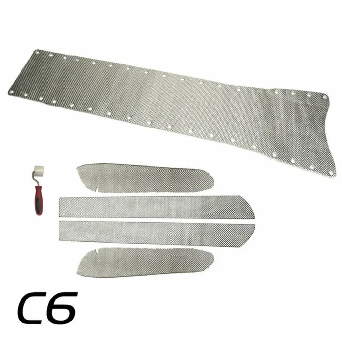 DEI 2005-2013 Chevrolet Corvette C6 Transmission Tunnel Heat Shield Complete Kit