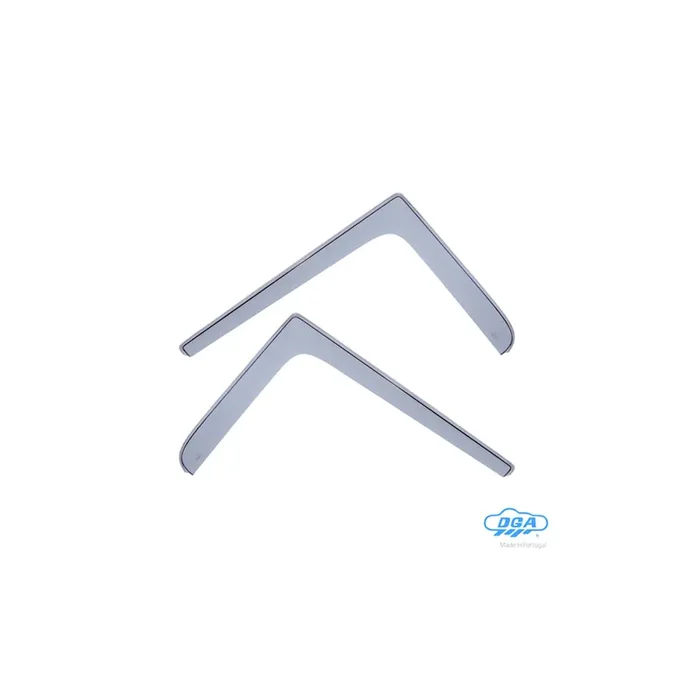 DGA 08025 Wind deflectors for FORD TRANSIT Arrow direction, Front, inner