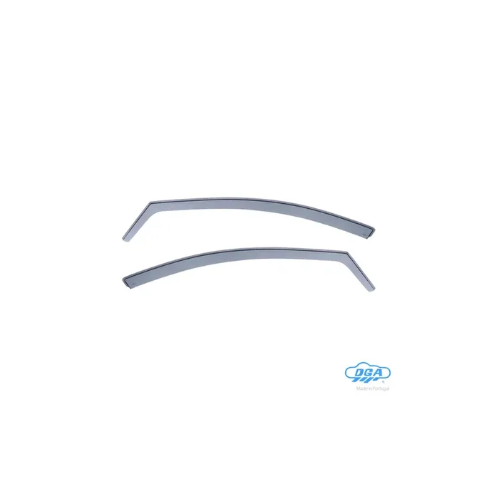 DGA 10024 Wind deflectors for HONDA CIVIC Arrow direction, Front, inner