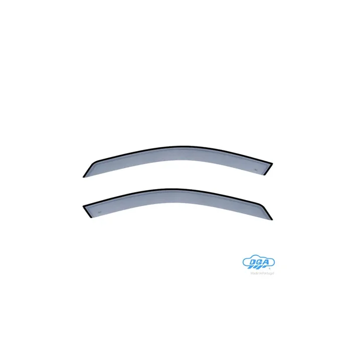 DGA 115022 Wind deflectors suitable for MERCEDES-BENZ C-Class Saloon (W204) Arrow direction, Front, outer