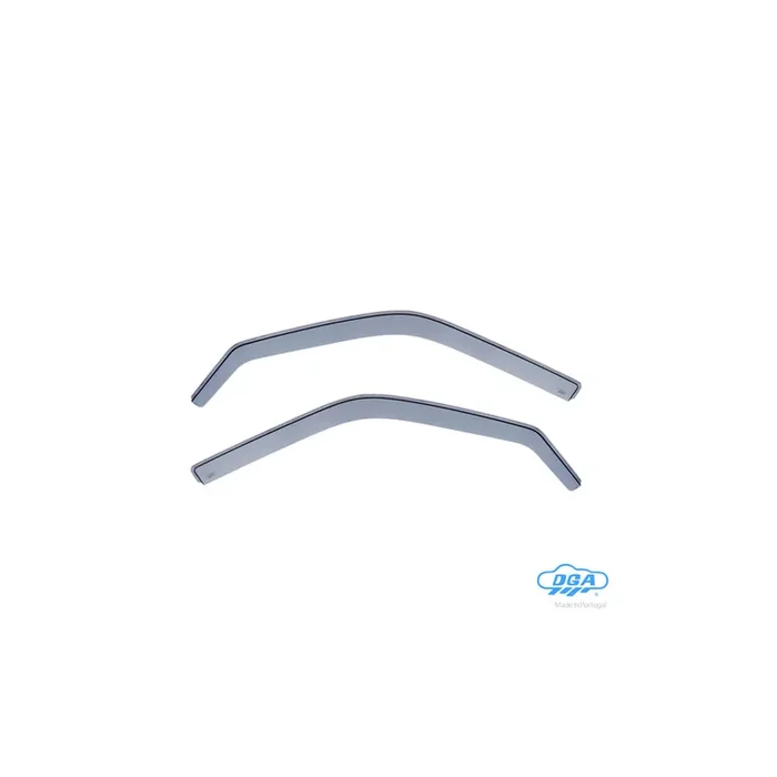 DGA 15003 Wind deflectors suitable for MERCEDES-BENZ 190 (W201) Arrow direction, Front, inner