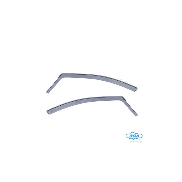 DGA 15018 Wind deflectors suitable for MERCEDES-BENZ A-Class (W169) Arrow direction, Front, inner
