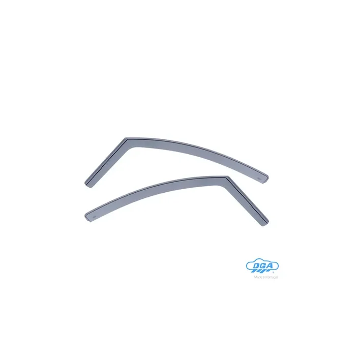 DGA 23064 Wind deflectors for TOYOTA Yaris III Van (XP13) Arrow direction, Front, inner