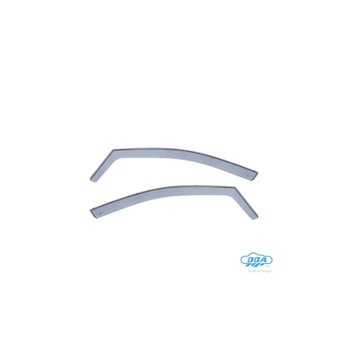 DGA 24040 Wind deflectors for VW Polo V Hatchback (6R1, 6C1) Arrow direction, Front, inner