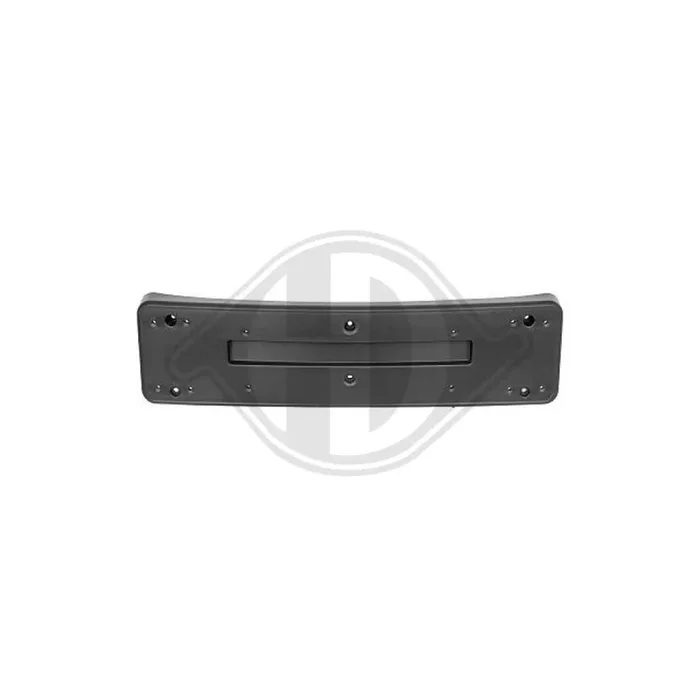 DIEDERICHS ZUB00307 Number plate holder Centre, Front