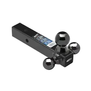 Draw-Tite 80791 Tri-Ball Trailer Hitch Ball Mount
