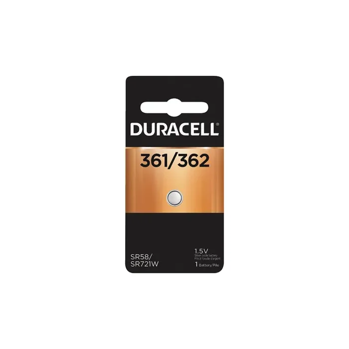 DuraCell 362/361 Watch Battery (Card of 1)
