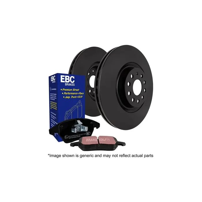 EBC PDKF091 Audi VW Ultimax Front Brake Pad & Plain Disc Kit