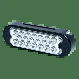 ECCO 3861R 3861 Series Directional LED Light (Red, Oval Grommet Mount)