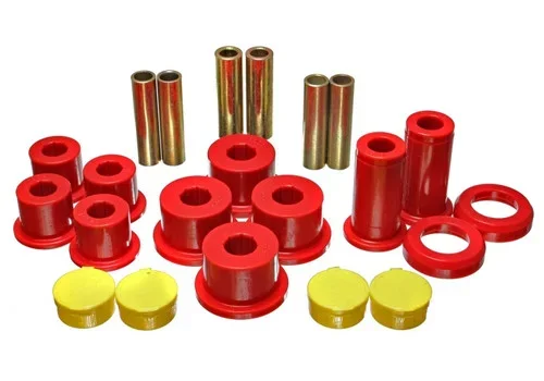 Energy Suspension 2/4 Wd Rear Leaf Spring Bshg – Red eng3.2142R