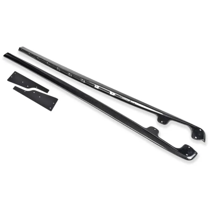 EOS 2005-2013 Chevrolet Corvette C6 Base Carbon Fiber Side Skirts Rocker Panels