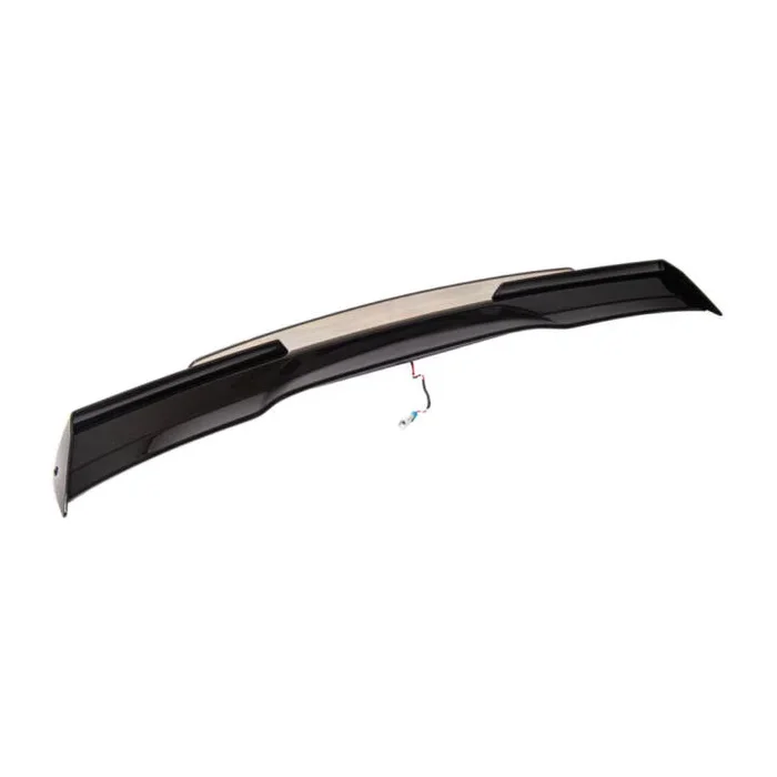 EOS 2005-2013 Chevrolet Corvette C6 C6.5 Performance Glossy Black Rear Trunk Spoiler Wing With Wicker Bill