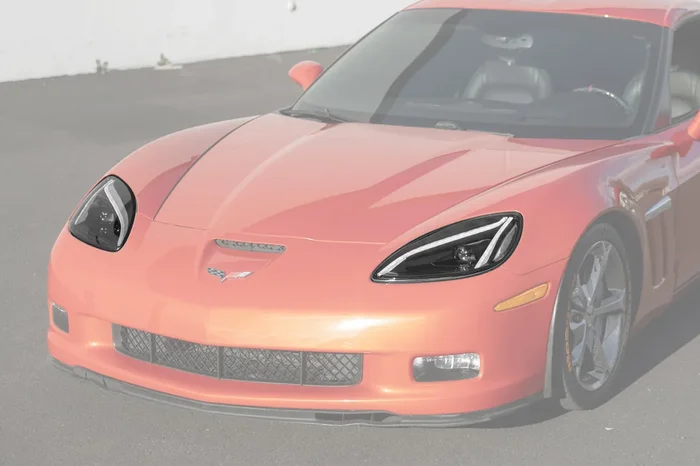 EOS 2005-2013 Corvette C6 | C8 Smoke Tinted Lens Signal Turn Headlights