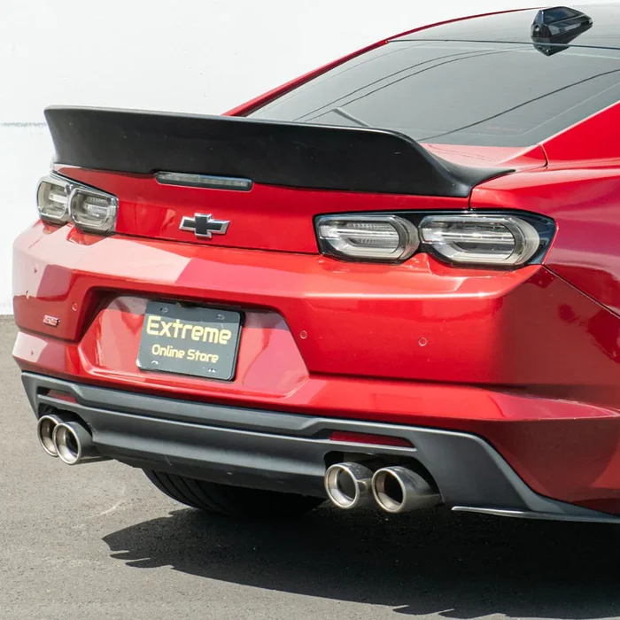EOS 2016-2018 6th Gen Chevrolet Camaro Matte Black Rear Trunk Lid Wing Ducktail Spoiler