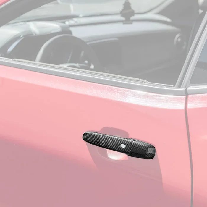 EOS 2016-2025 6th Gen Camaro Overlay Door Handle Carbon Fiber Cover