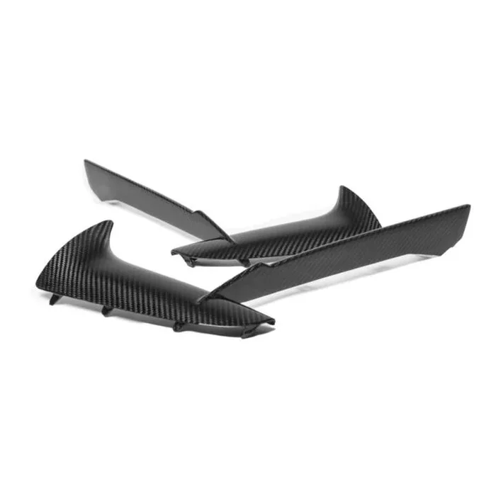 EOS 2020-2024 Chevrolet Corvette C8 Carbon Fiber Front Grille Inserts