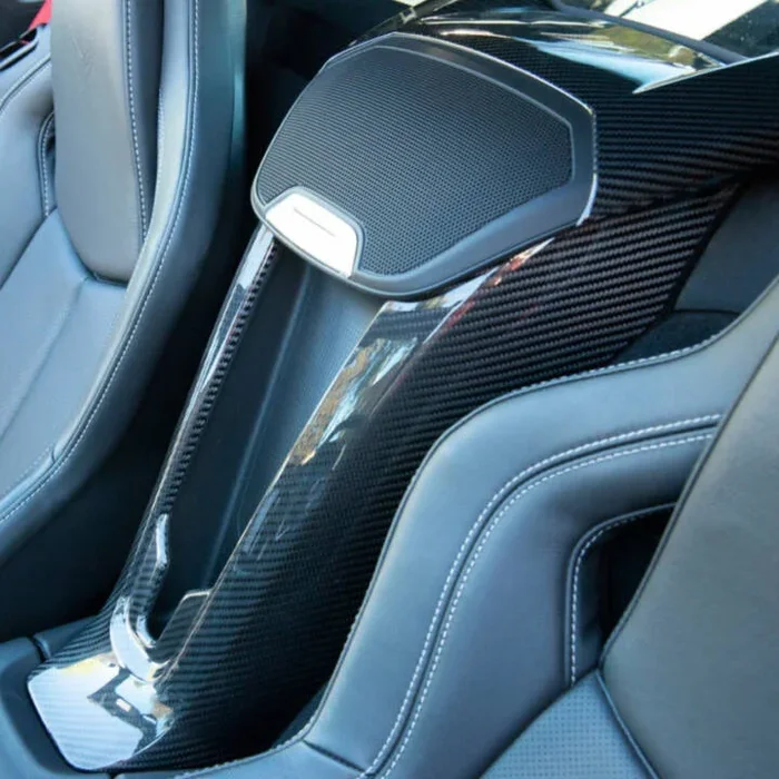 EOS 2020-2024 Chevrolet Corvette C8 GM Factory Style Center Waterfall Wireless Charger Cover