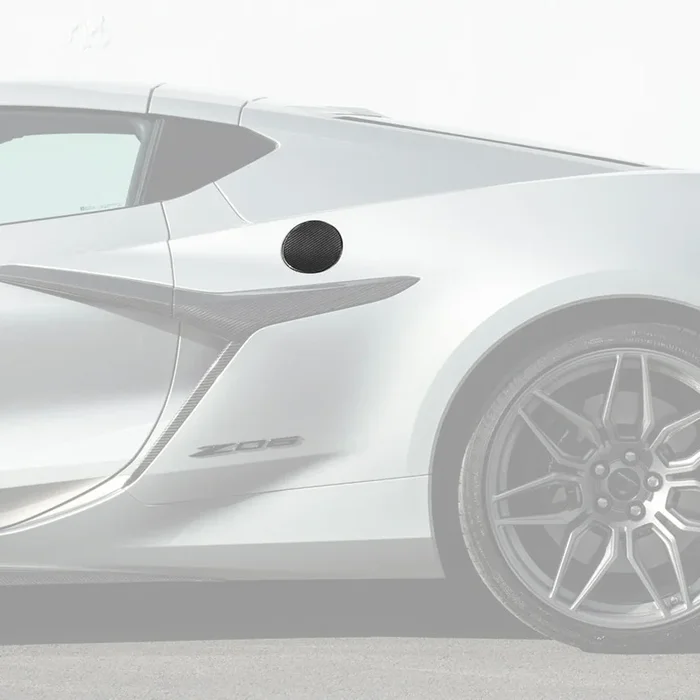 EOS 2020-2025 Corvette C8 | Side Fender Fuel Tank Gas Lid Carbon Fiber Cover
