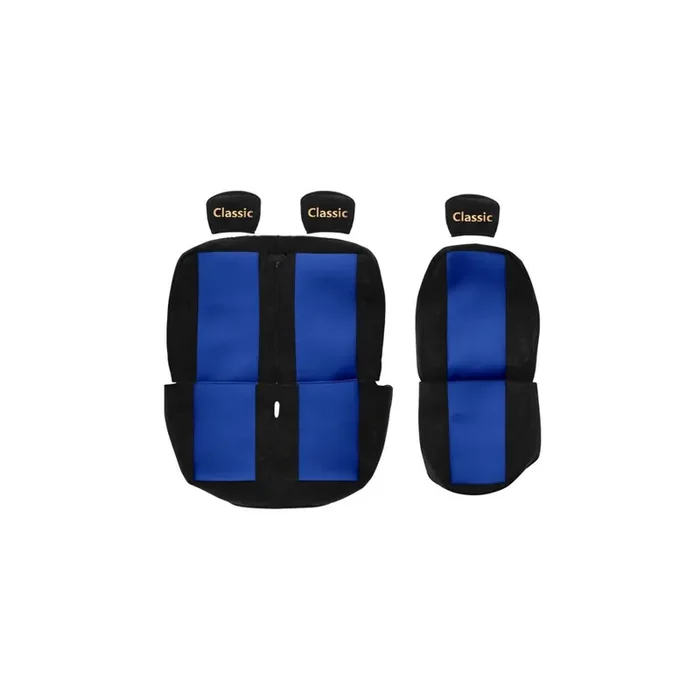 F-CORE RS01 BLUE Car seat cover Blue, Patterned, Textile, Front