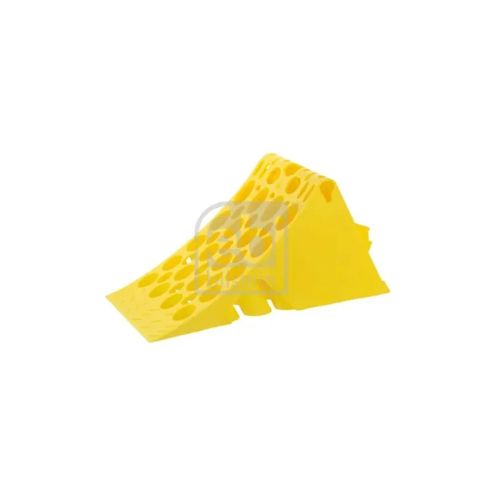 Febi Bilstein 17774 Wheel chock 1,537kg, Yellow, Plastic