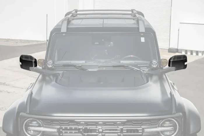 FFP 2021-2025 Ford Bronco Mirror Cap Carbon Fiber Cover Pair