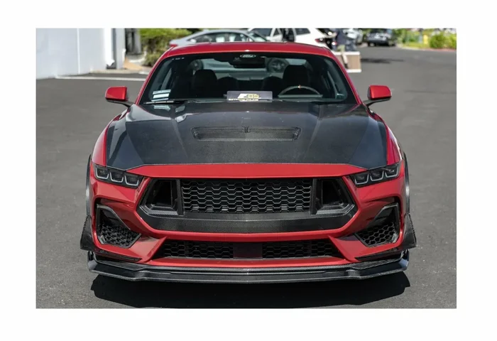 FFP 2024-2025 Ford Mustang Carbon Fiber Front Lip Extension