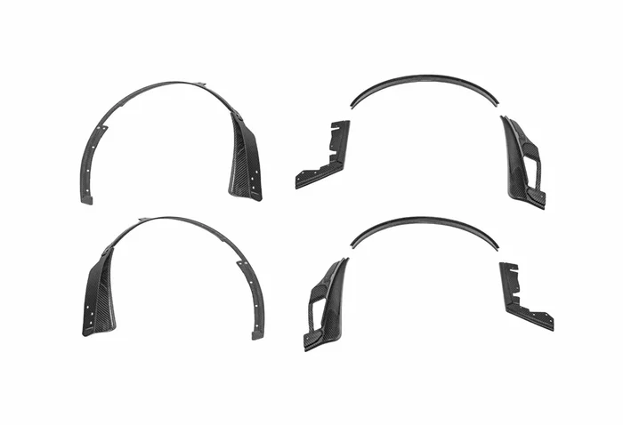 FFP 2024 Ford Mustang Fender Flares & Mud Flaps