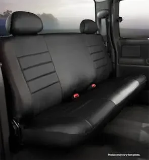 Fia SL62-10 BLK/BLK LeatherLite™ Custom Seat Cover