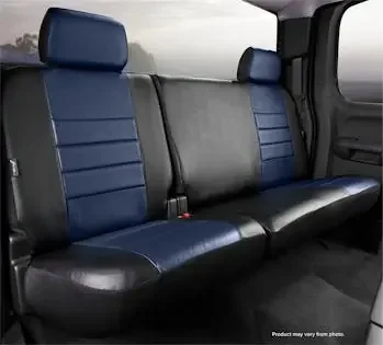 Fia SL62-85 BLUE LeatherLite™ Custom Seat Cover