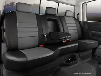 Fia SL67-32 GRAY LeatherLite™ Custom Seat Cover