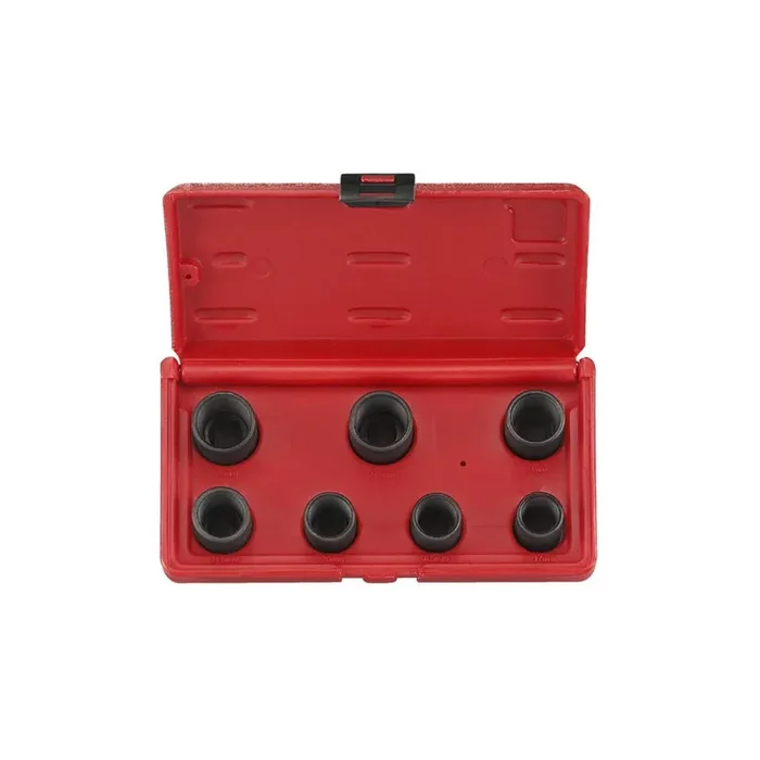 FORCE 907U5 Impact socket Length 38mm, Spanner size 17, 18.5, 20, 21.5, 23, 24.5, 26, Drive 1/2Inch, Number of tools 7, Weight 900g