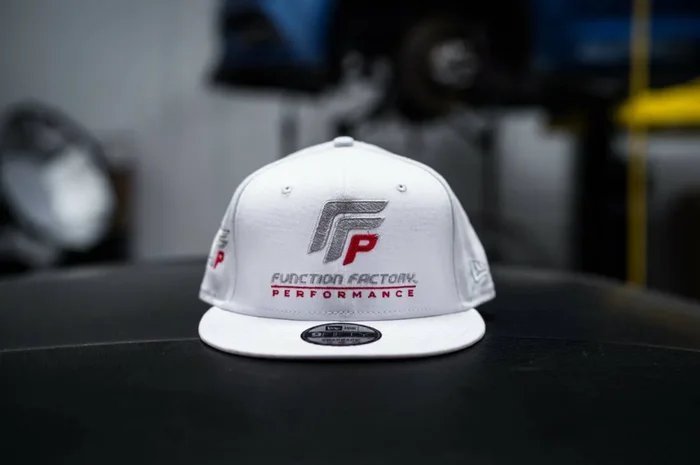 Function Factory Performance New Era 9Fifty Premium Snapback Hat – White