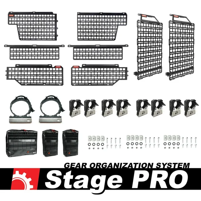 Gear Organization System – Stage PRO Kit | Toyota Tacoma (2016 – 2023)