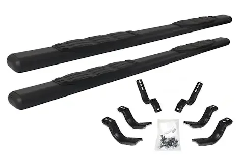 Go Rhino 105443587T 5″ 1000 Series Side Steps with Mounting Brackets Kit