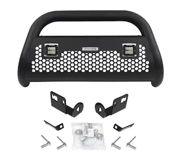 Go Rhino 55882LT RC2 Bull Bar with Mounting Brackets and Two 3″ Cube Lights Kit