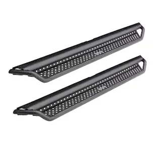 Go Rhino D14427T Dominator Xtreme D1 Side Steps with Rocker Panel Mounting Bracket Kit