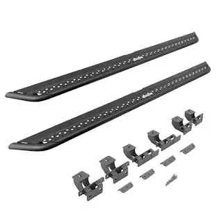 Go Rhino DSS4516T Dominator Xtreme DSS Side Steps with Rocker Panel Mounting Bracket Kit