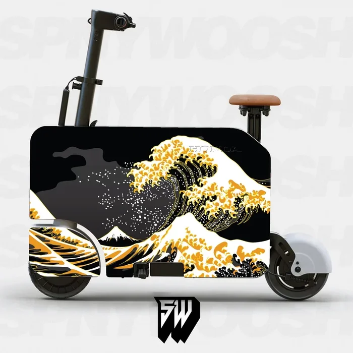Gold Wave – Honda Motocompacto Vinyl Graphic Skin