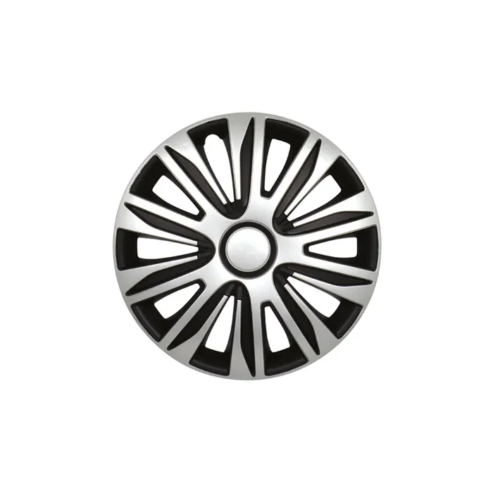 Gorecki Nardo , 4 Racing 2211191 Wheel trims 14 Inch Black, Silver